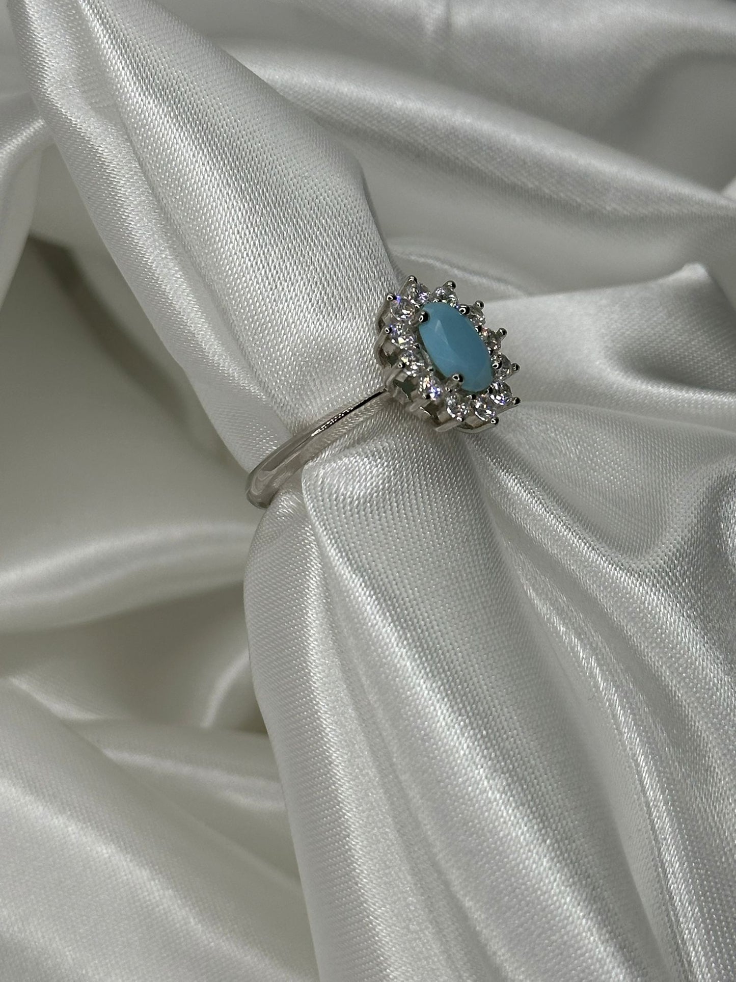 Anello Kate Turchese Chiaro