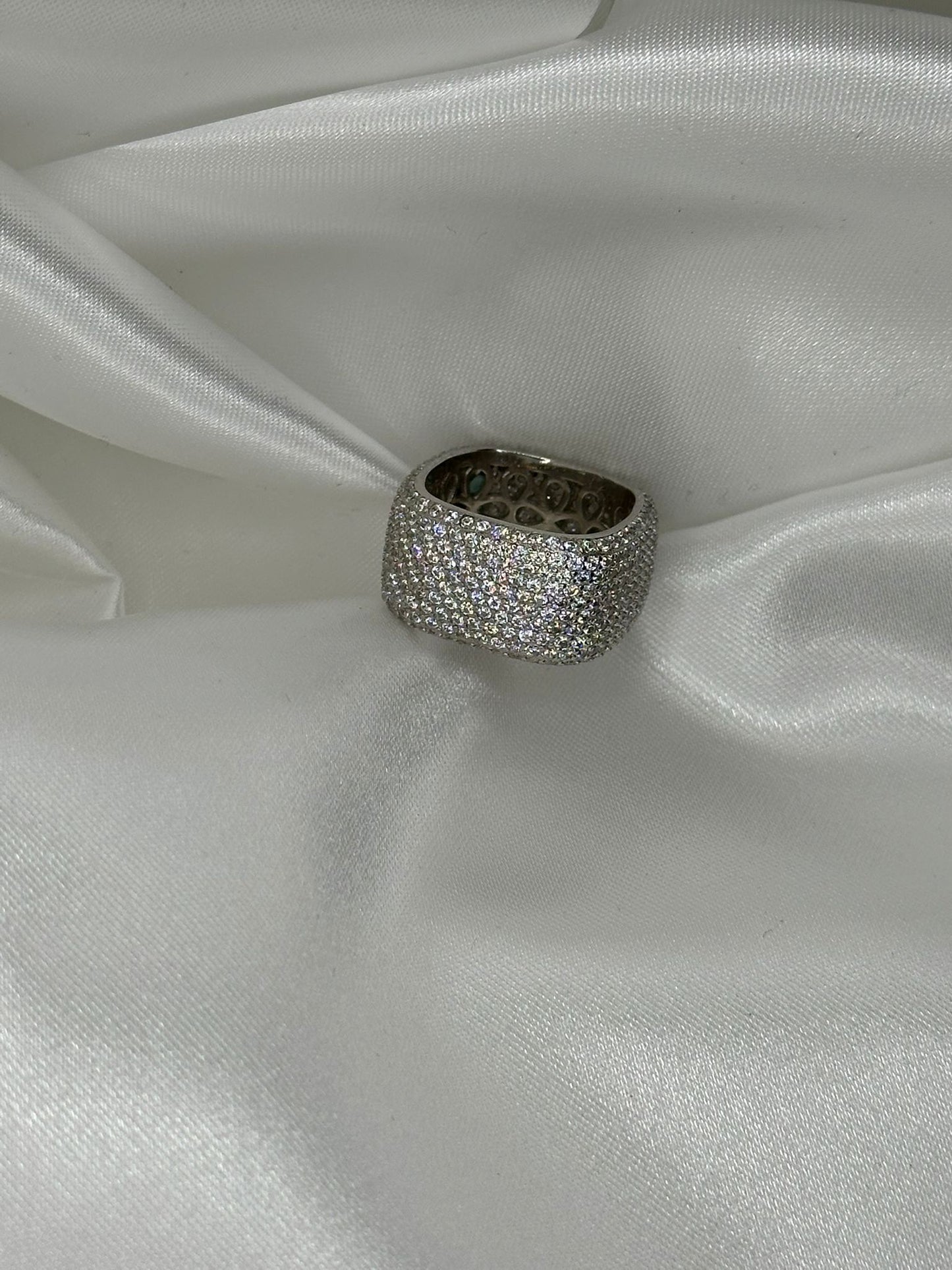 Anello Cubico Zirconato