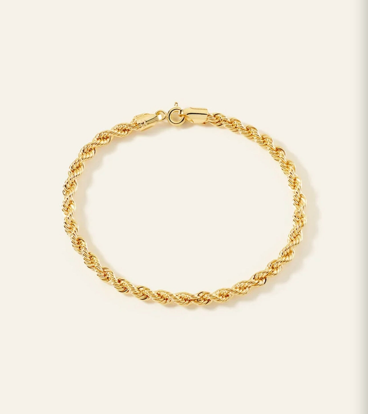 Bracciale cordoncino gold