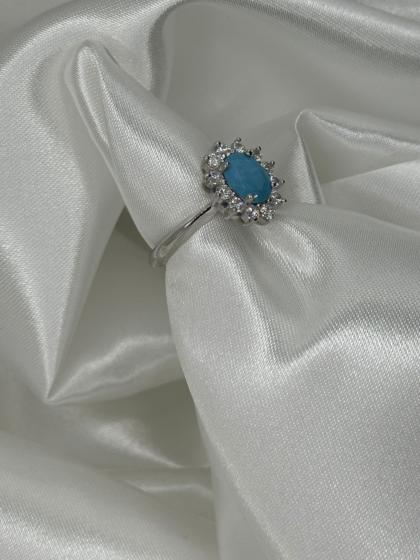 Anello Kate Turchese Scuro