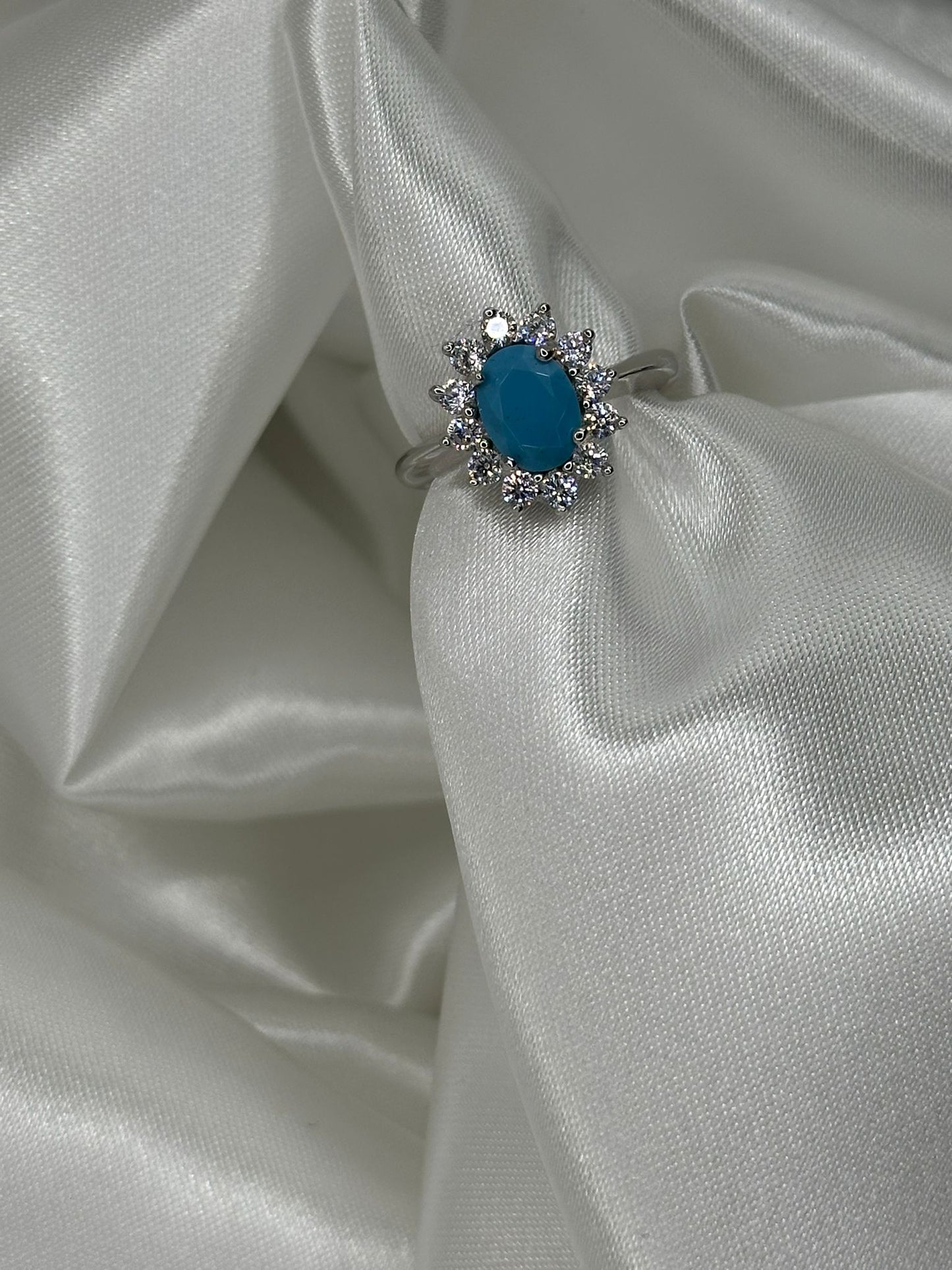 Anello Kate Turchese Scuro