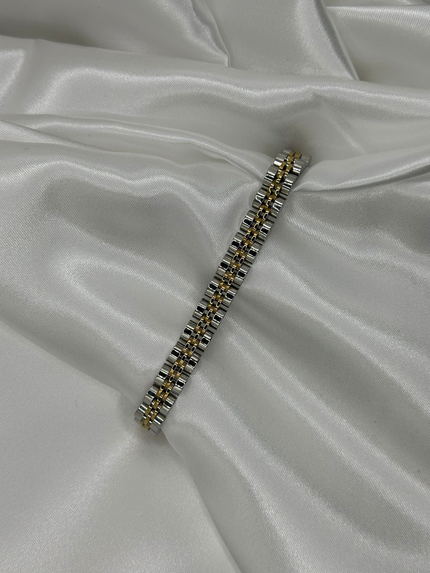 Bracciale Maglia Rolex Bicolore