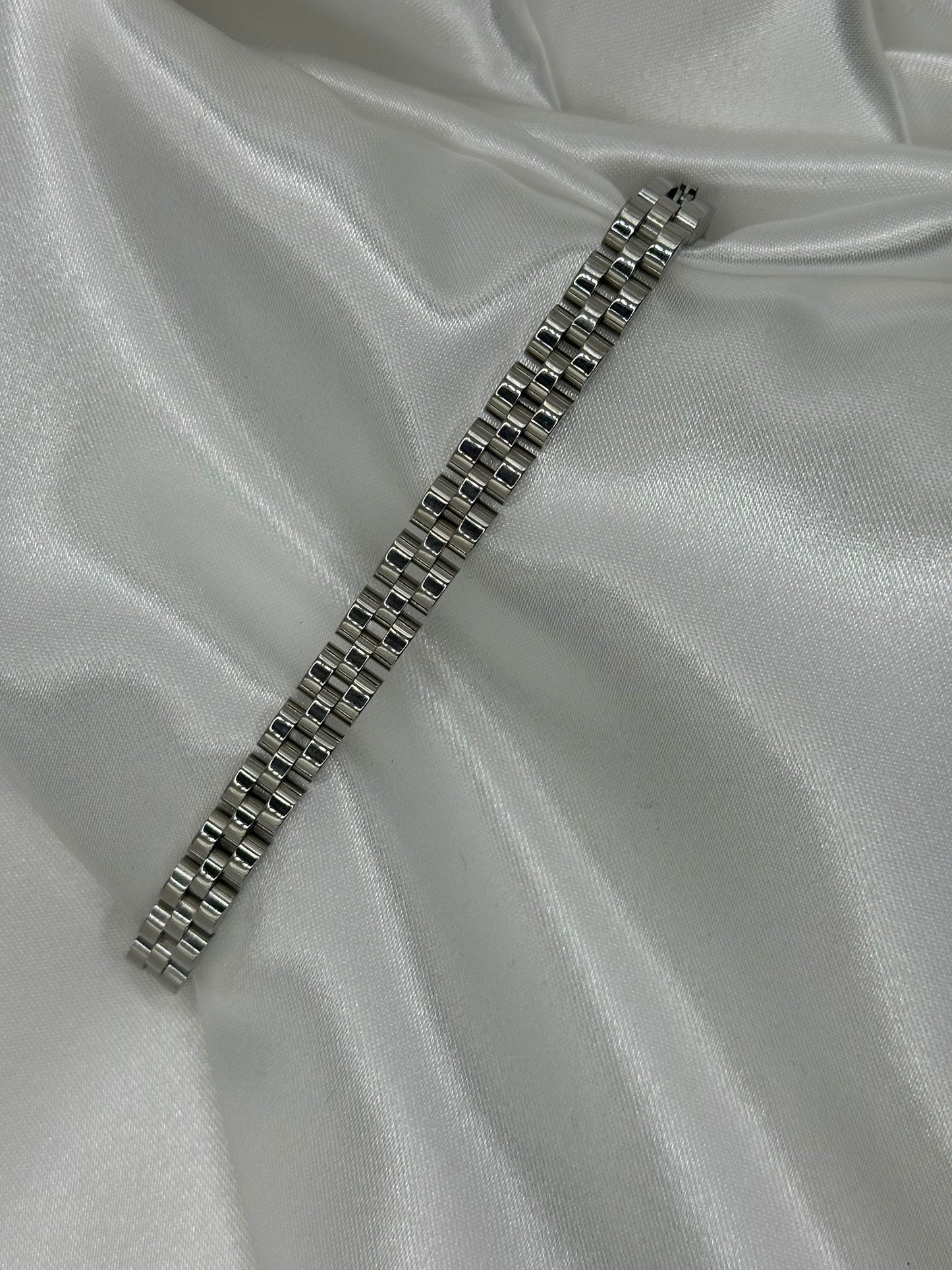 Bracciale Maglia Rolex Bianco