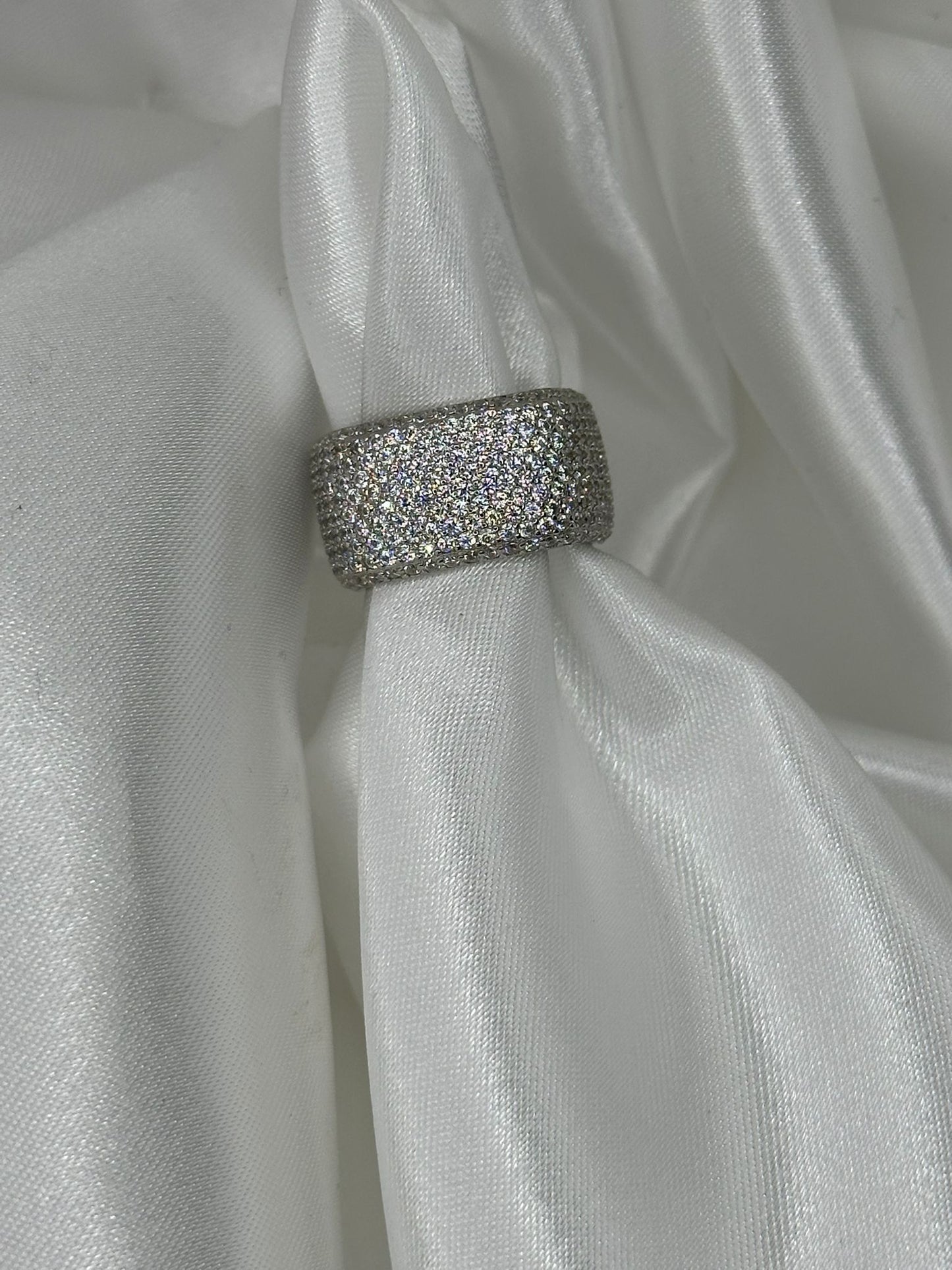 Anello Cubico Zirconato