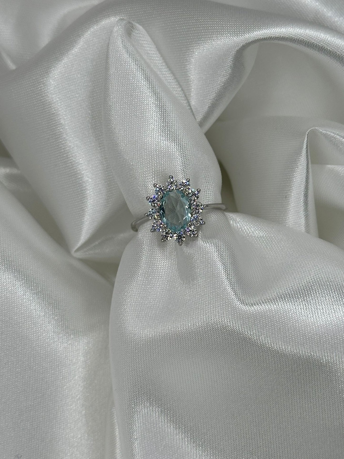 Anello Kate Acquamarina