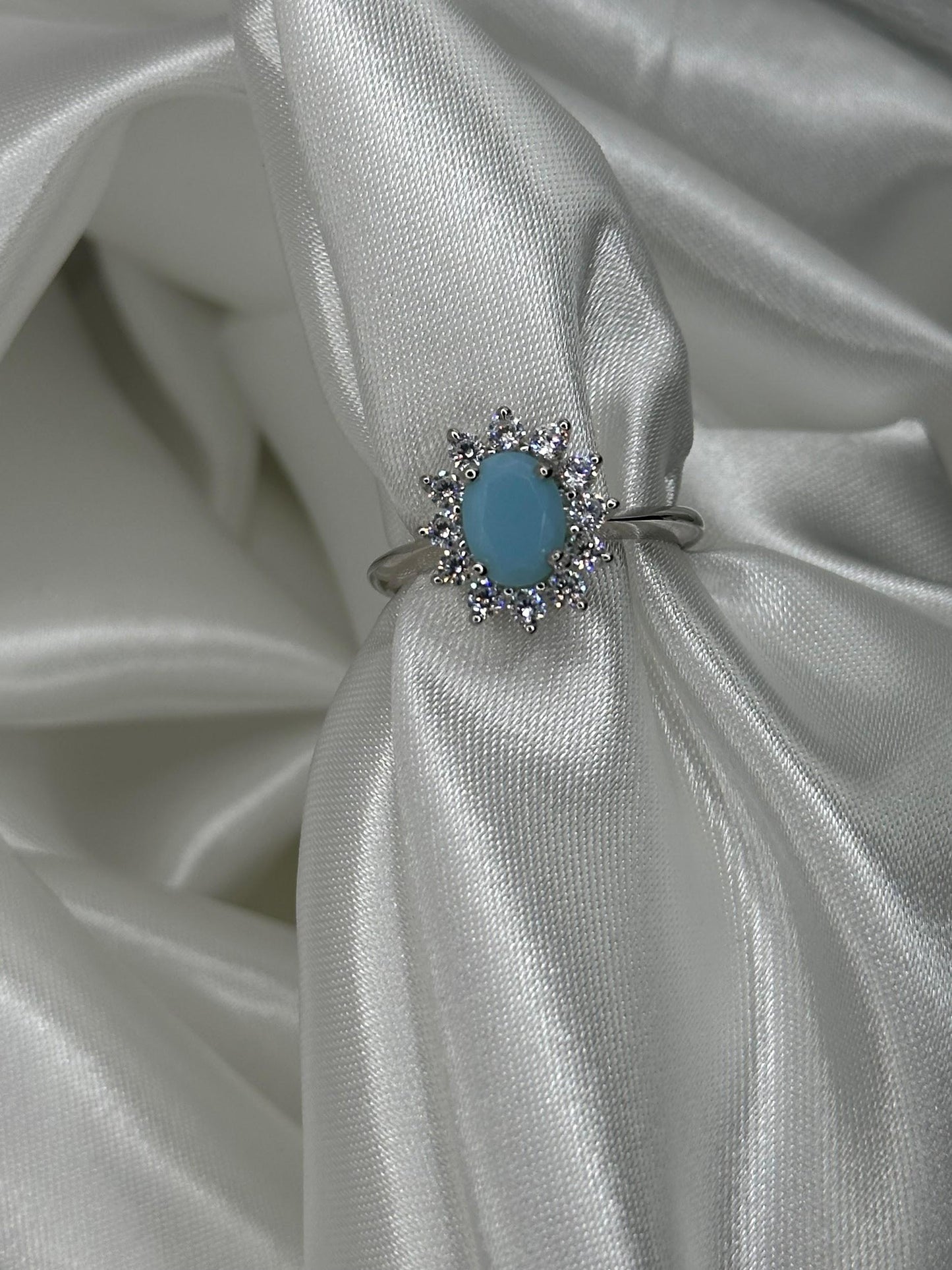 Anello Kate Turchese Chiaro