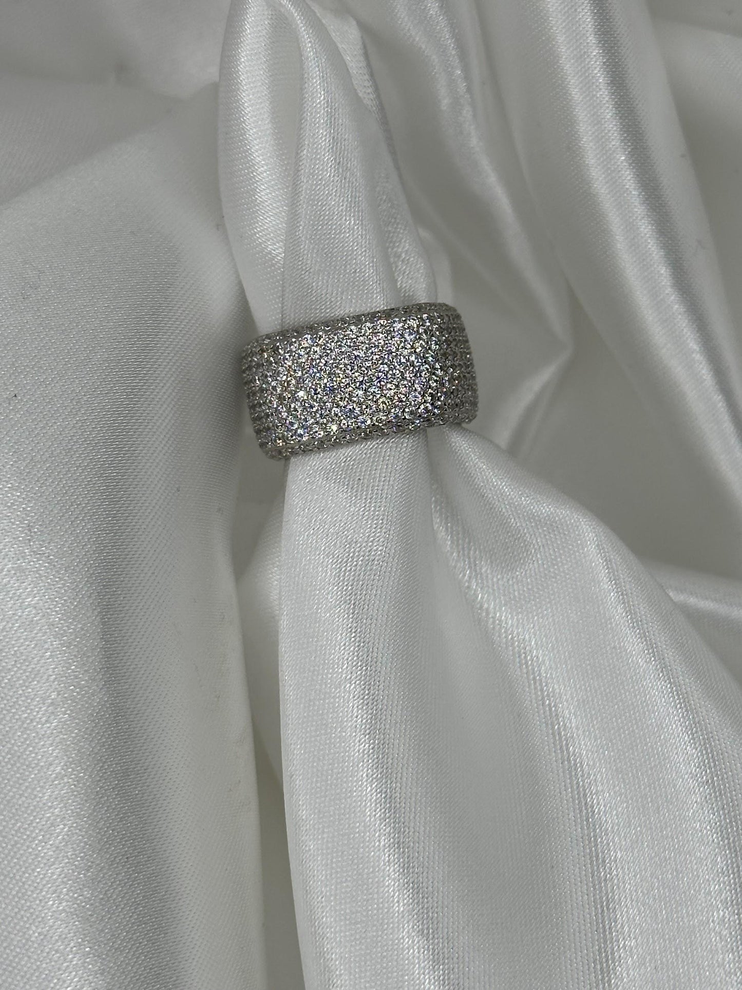 Anello Cubico Zirconato