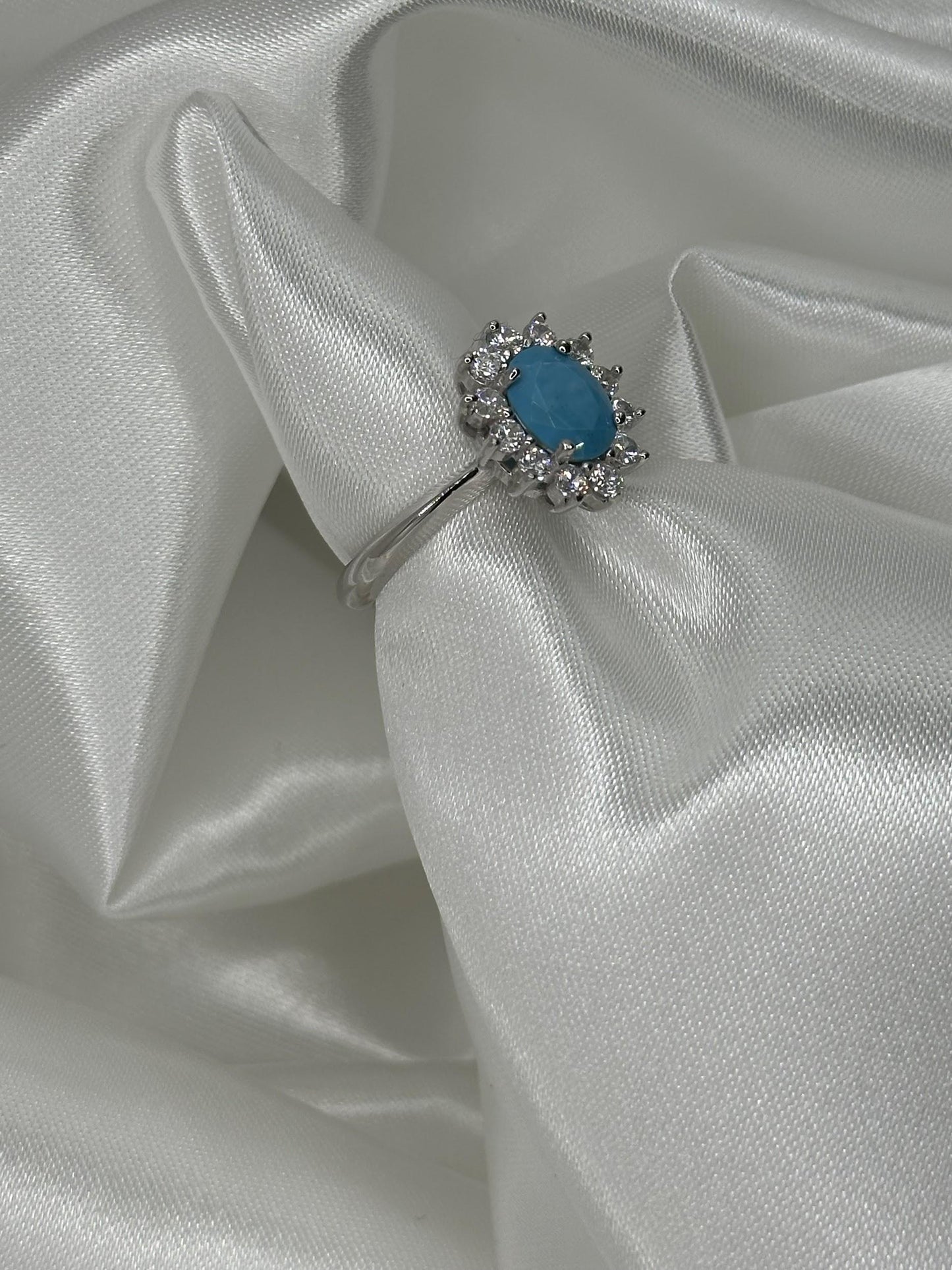 Anello Kate Turchese Scuro