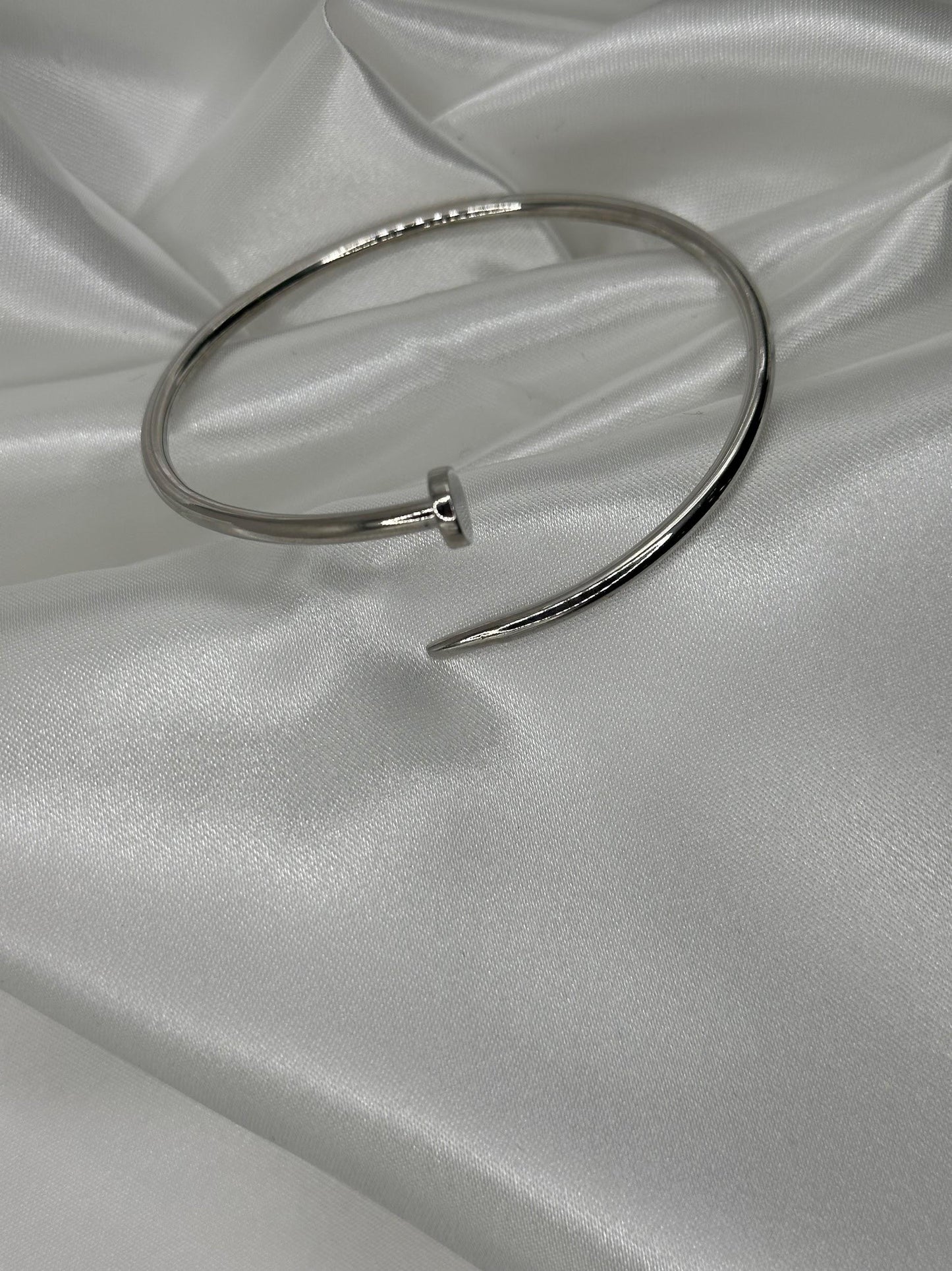 Bracciale Chiodo Bianco