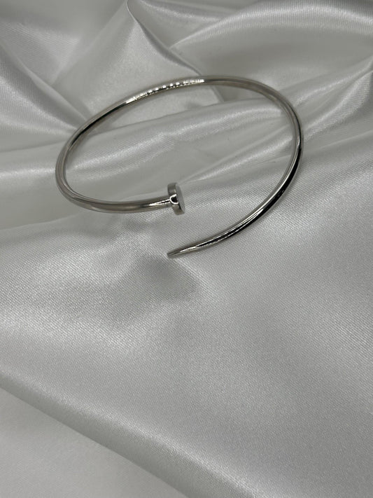 Bracciale Chiodo Bianco