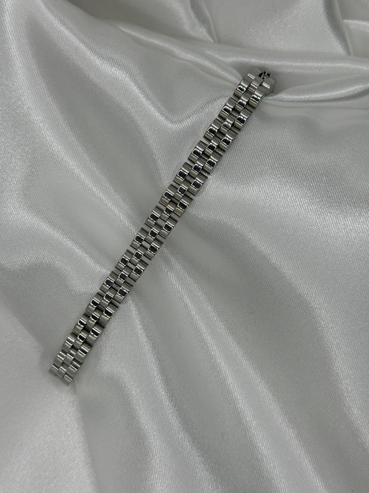 Bracciale Maglia Rolex Bianco